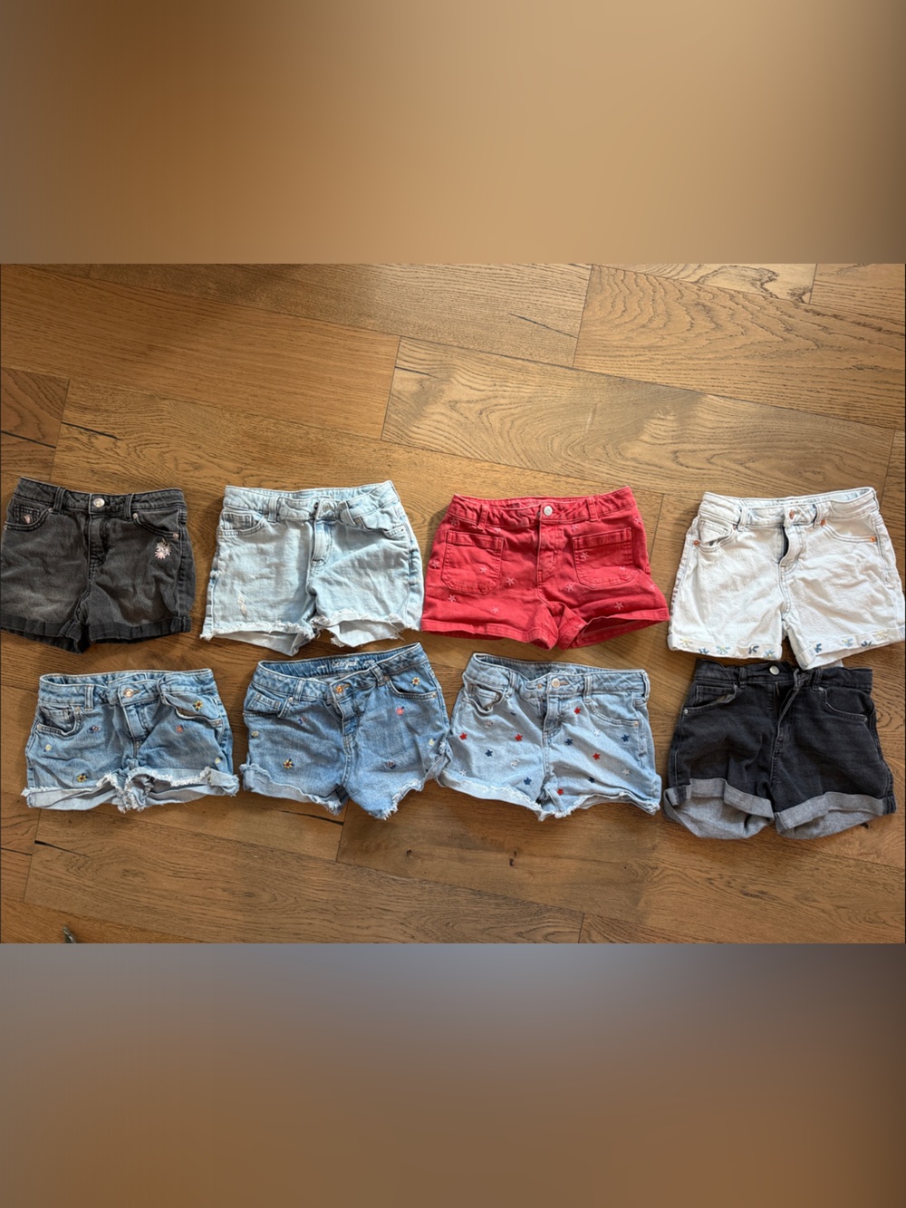 Cat & Jack Girls' denim shorts bundle!